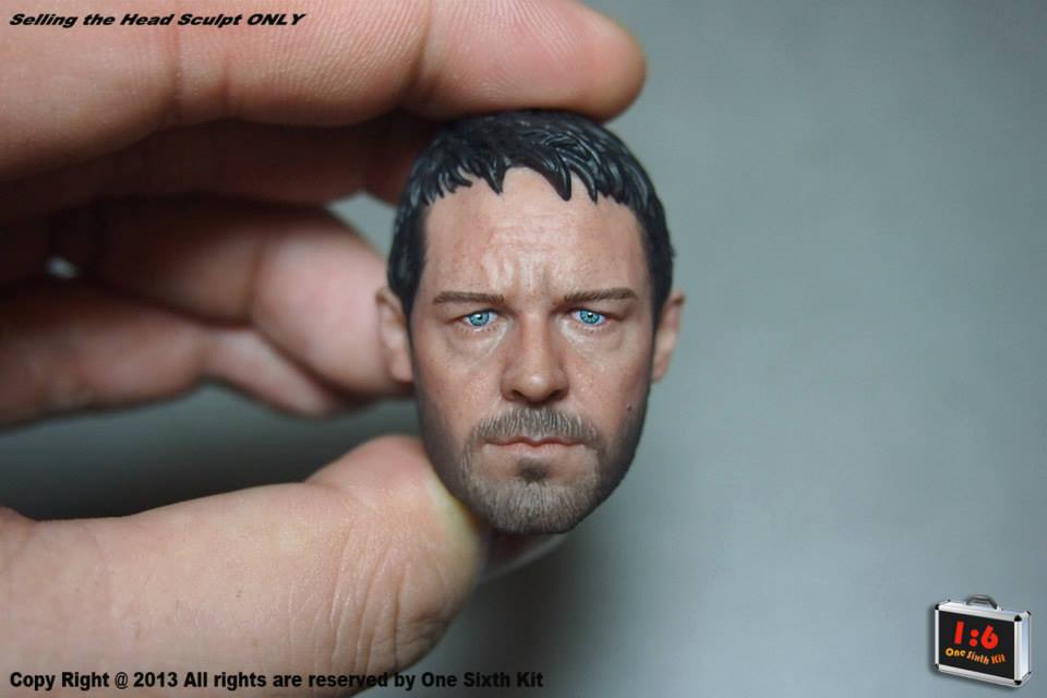 Details about   V17 1/6 Scale Hollywood Head Sculpt Russell Crowe Fit for 12'' Body Figure 