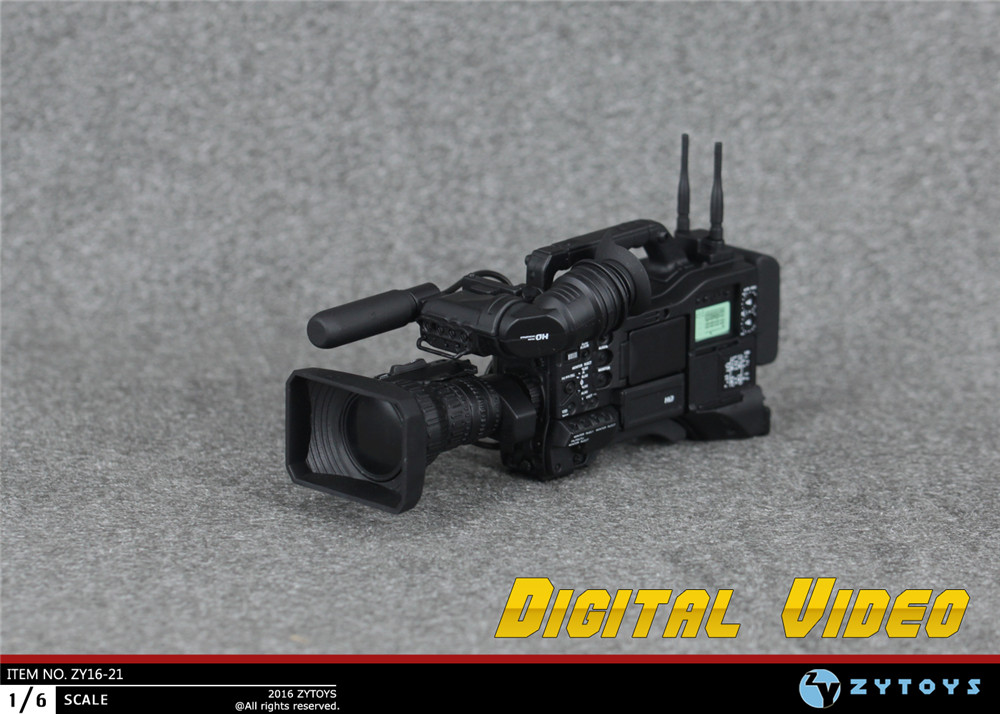 ZY TOYS 1/6 Scale Digital Video Camera Set ZY16-21
