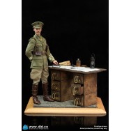 DID E60062 1/6 Scale WW1 War Desk Diorama Set 