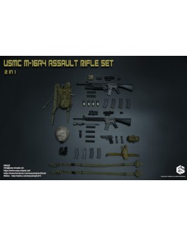 Easy&Simple 06032 1/6 Scale USMC M16A4 Assault Rifle Set 2 in 1