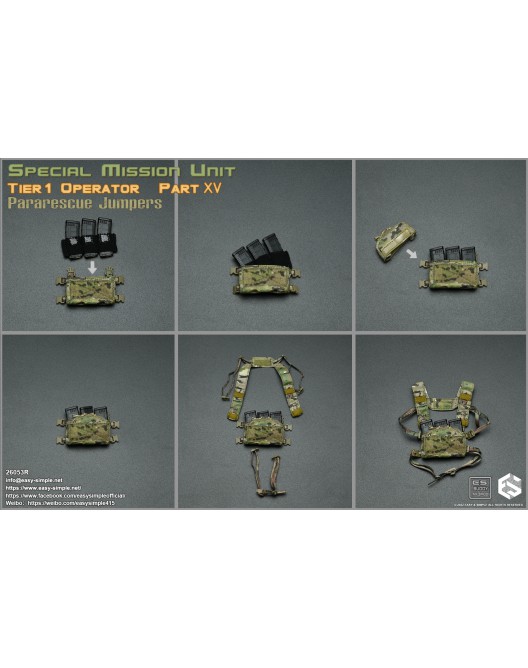 NEW PRODUCT: Easy&Simple 26053R 1/6 Scale Pararescue Jumpers 26053R-33-528x668