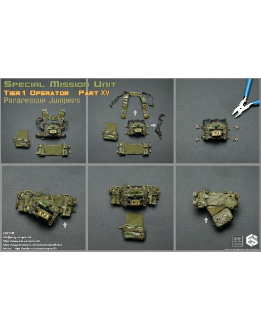 NEW PRODUCT: Easy&Simple 26053R 1/6 Scale Pararescue Jumpers 26053R-35-528x668