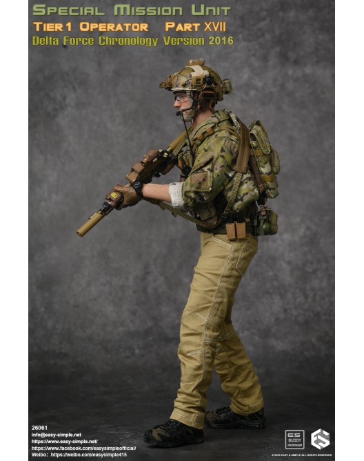 Easy&Simple 26061 1/6 Scale Delta Force Chronology Version 2016 26061-10-528x668