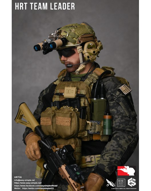 military - NEW PRODUCT: Easy & Simple HRT06 1/6 Scale HRT TEAM LEADER HRT06-02-528x668
