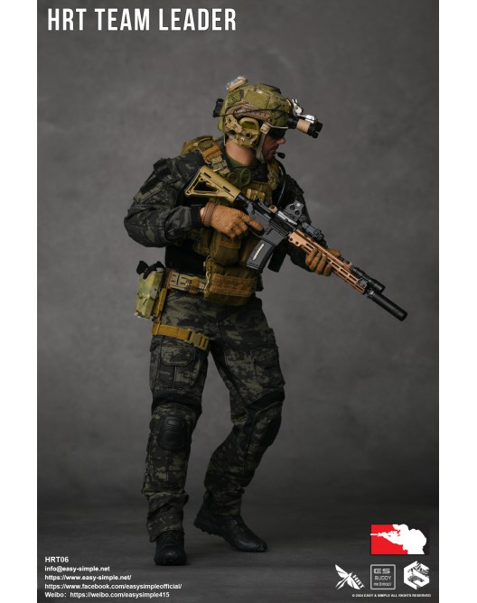 military - NEW PRODUCT: Easy & Simple HRT06 1/6 Scale HRT TEAM LEADER HRT06-04-528x668