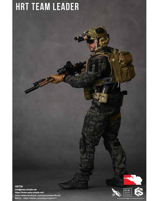 military - NEW PRODUCT: Easy & Simple HRT06 1/6 Scale HRT TEAM LEADER HRT06-05-528x668
