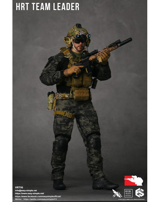 military - NEW PRODUCT: Easy & Simple HRT06 1/6 Scale HRT TEAM LEADER HRT06-07-528x668