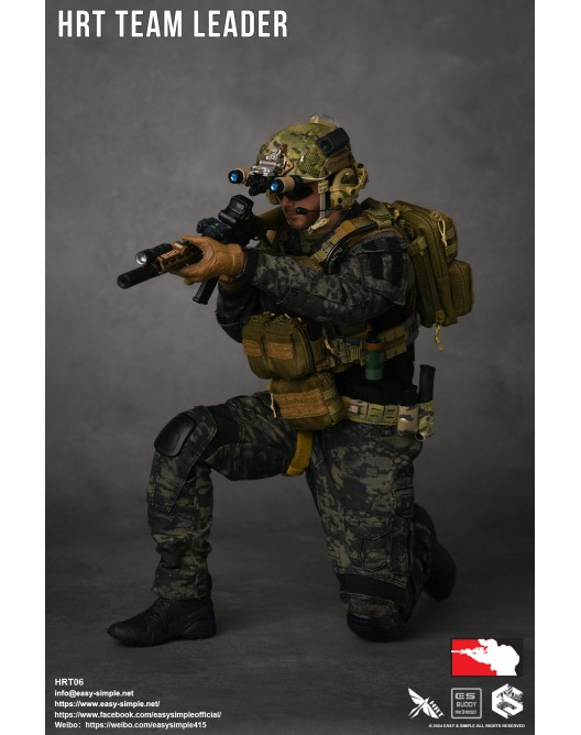 military - NEW PRODUCT: Easy & Simple HRT06 1/6 Scale HRT TEAM LEADER HRT06-08-528x668