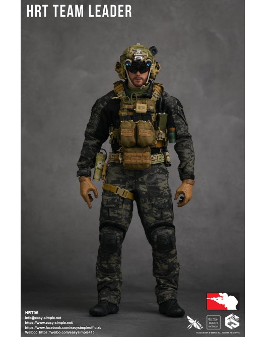 military - NEW PRODUCT: Easy & Simple HRT06 1/6 Scale HRT TEAM LEADER HRT06-15-528x668