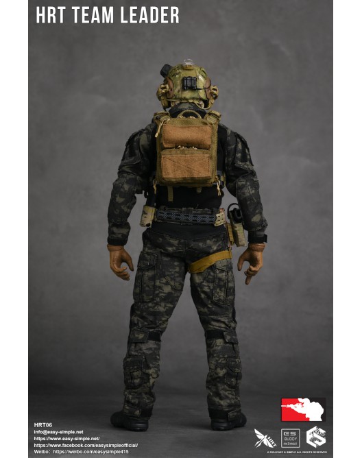 military - NEW PRODUCT: Easy & Simple HRT06 1/6 Scale HRT TEAM LEADER HRT06-16-528x668