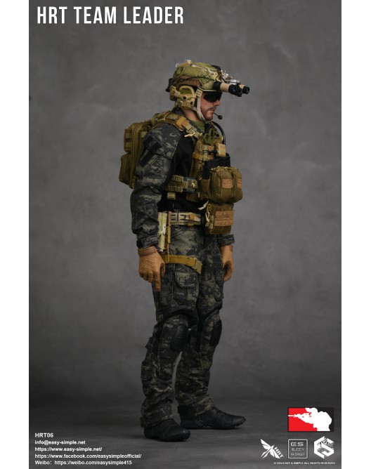 military - NEW PRODUCT: Easy & Simple HRT06 1/6 Scale HRT TEAM LEADER HRT06-17-528x668