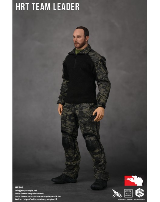 military - NEW PRODUCT: Easy & Simple HRT06 1/6 Scale HRT TEAM LEADER HRT06-20-528x668