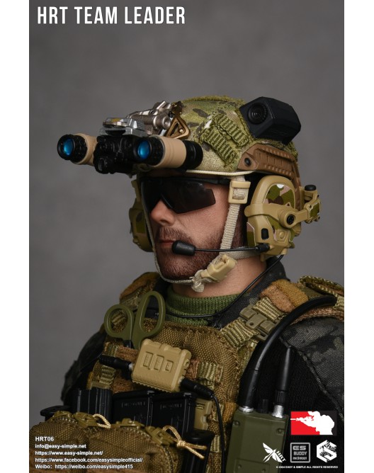 military - NEW PRODUCT: Easy & Simple HRT06 1/6 Scale HRT TEAM LEADER HRT06-24-528x668