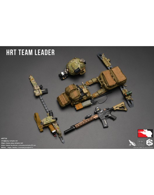 Male - NEW PRODUCT: Easy & Simple HRT06 1/6 Scale HRT TEAM LEADER HRT06-44-528x668