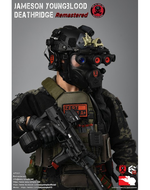 jamesonyoungblooddeathridge - NEW PRODUCT: Easy & Simple Z.E.R.T. XP001 1/6 Scale Jameson Youngblood Deathridge (Remastered) XP001R-03-528x668