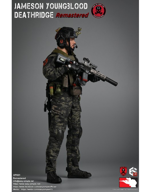 jamesonyoungblooddeathridge - NEW PRODUCT: Easy & Simple Z.E.R.T. XP001 1/6 Scale Jameson Youngblood Deathridge (Remastered) XP001R-11-528x668