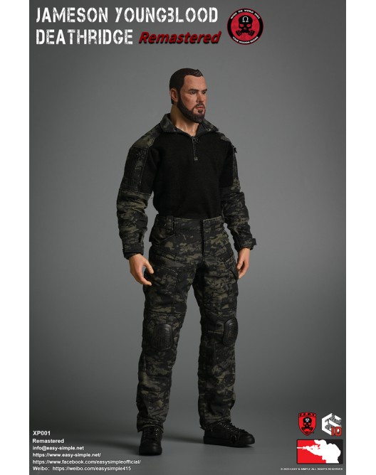 jamesonyoungblooddeathridge - NEW PRODUCT: Easy & Simple Z.E.R.T. XP001 1/6 Scale Jameson Youngblood Deathridge (Remastered) XP001R-14-528x668