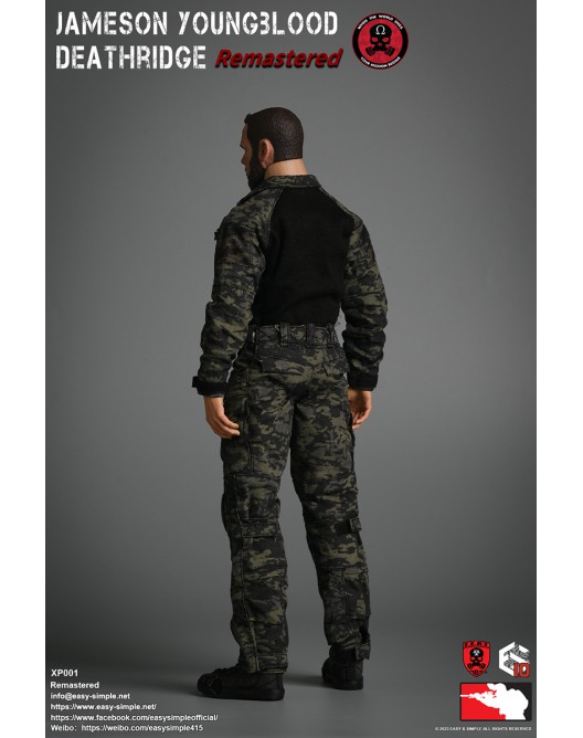 Male - NEW PRODUCT: Easy & Simple Z.E.R.T. XP001 1/6 Scale Jameson Youngblood Deathridge (Remastered) XP001R-15-528x668