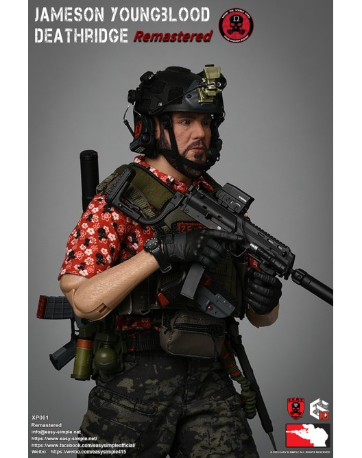 jamesonyoungblooddeathridge - NEW PRODUCT: Easy & Simple Z.E.R.T. XP001 1/6 Scale Jameson Youngblood Deathridge (Remastered) XP001R-16-528x668