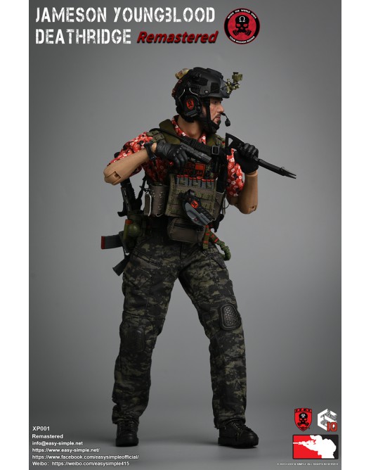 zert - NEW PRODUCT: Easy & Simple Z.E.R.T. XP001 1/6 Scale Jameson Youngblood Deathridge (Remastered) XP001R-19-528x668