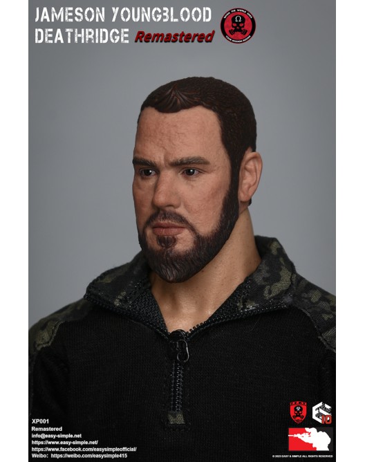jamesonyoungblooddeathridge - NEW PRODUCT: Easy & Simple Z.E.R.T. XP001 1/6 Scale Jameson Youngblood Deathridge (Remastered) XP001R-22-528x668