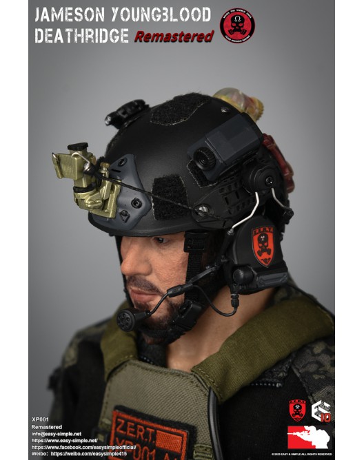 jamesonyoungblooddeathridge - NEW PRODUCT: Easy & Simple Z.E.R.T. XP001 1/6 Scale Jameson Youngblood Deathridge (Remastered) XP001R-24-528x668