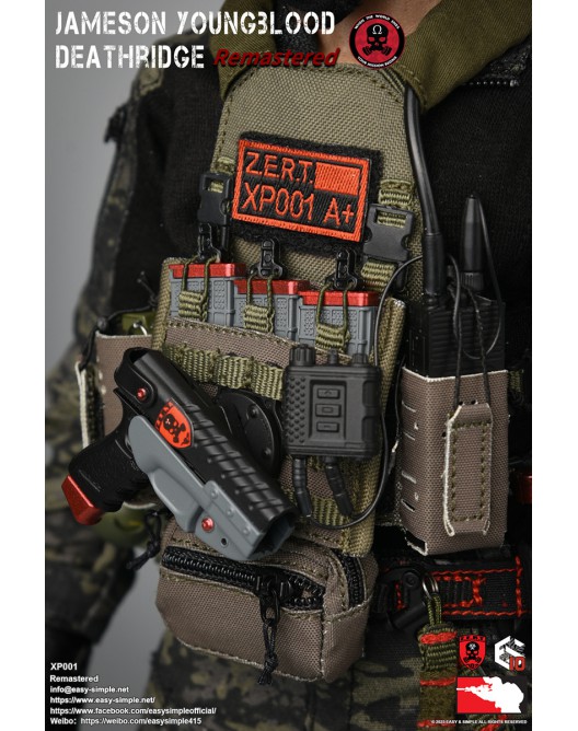 jamesonyoungblooddeathridge - NEW PRODUCT: Easy & Simple Z.E.R.T. XP001 1/6 Scale Jameson Youngblood Deathridge (Remastered) XP001R-25-528x668