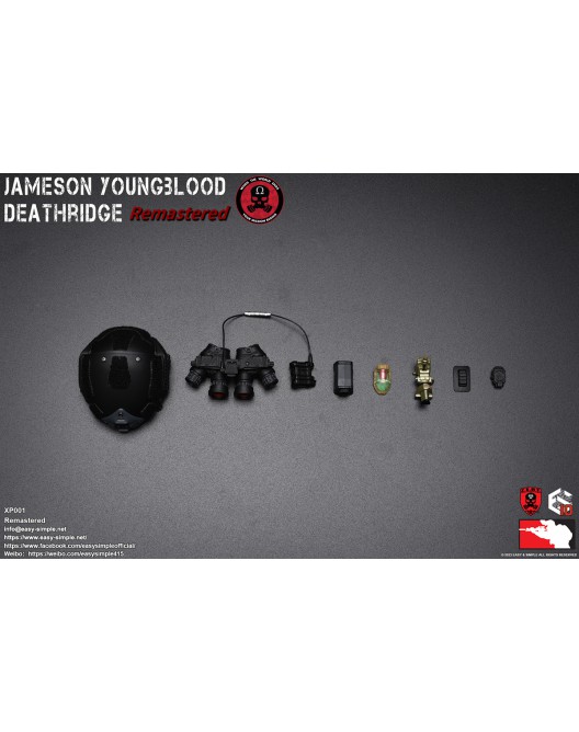Male - NEW PRODUCT: Easy & Simple Z.E.R.T. XP001 1/6 Scale Jameson Youngblood Deathridge (Remastered) XP001R-31-528x668