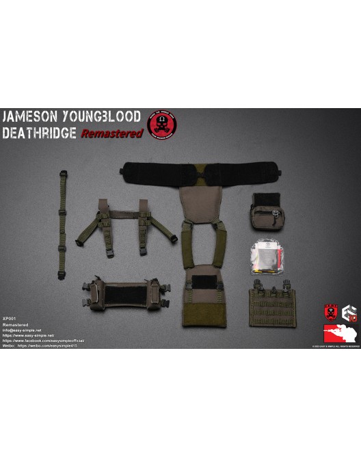 military - NEW PRODUCT: Easy & Simple Z.E.R.T. XP001 1/6 Scale Jameson Youngblood Deathridge (Remastered) XP001R-35-528x668