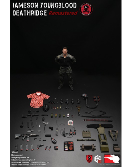 military - NEW PRODUCT: Easy & Simple Z.E.R.T. XP001 1/6 Scale Jameson Youngblood Deathridge (Remastered) XP001R-45-528x668