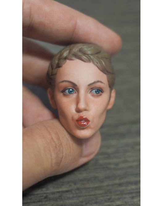 Facepoolfigure FP-C-002 1/6 Young Girl Female Head Carving Sculpted Head Model 