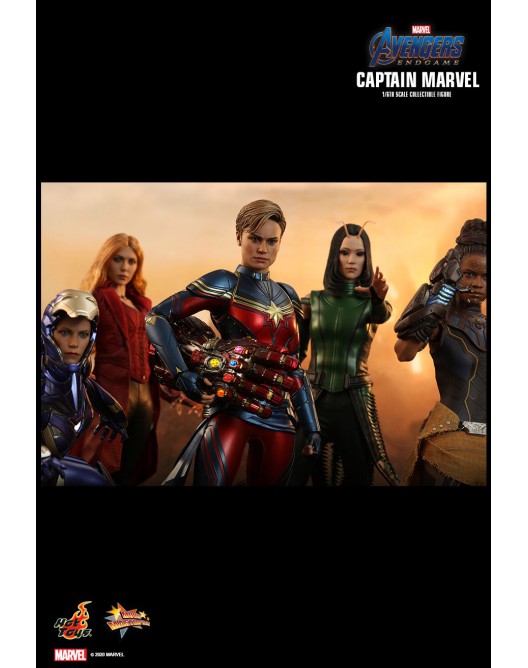 Capitã Marvel (Brie Larson) – Action Figure Perfeita 1:6 Hot Toys