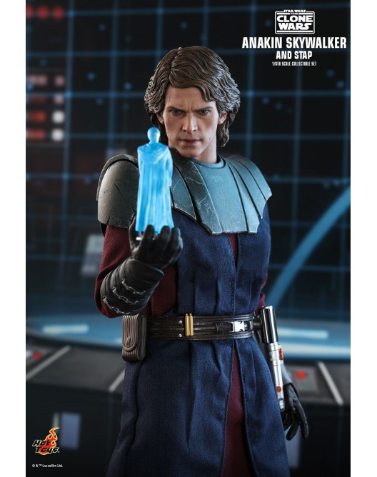 Hot Toys 1/6 Anakin Clone Wars & Stap Set