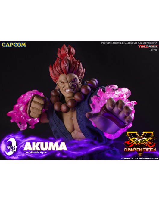 1/6 Scale Capcom X Iconiq Studios IQGS-05 Street Fighter Akuma