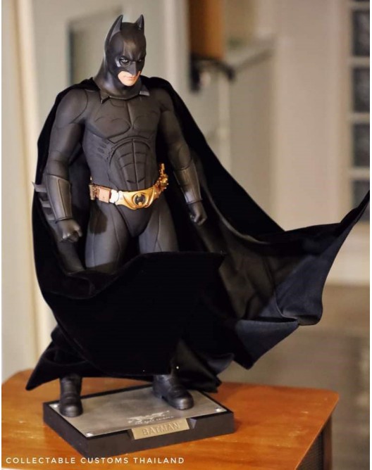 CAPE ONLY OT Customs Custom Cape for any Hot Toys Batman Begins 1/6 