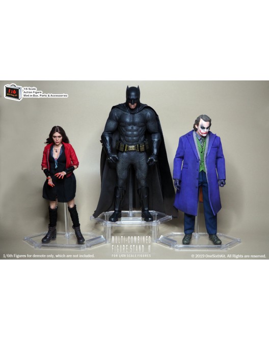 OneSixthKit Pack of 3 sets transparent figure stand