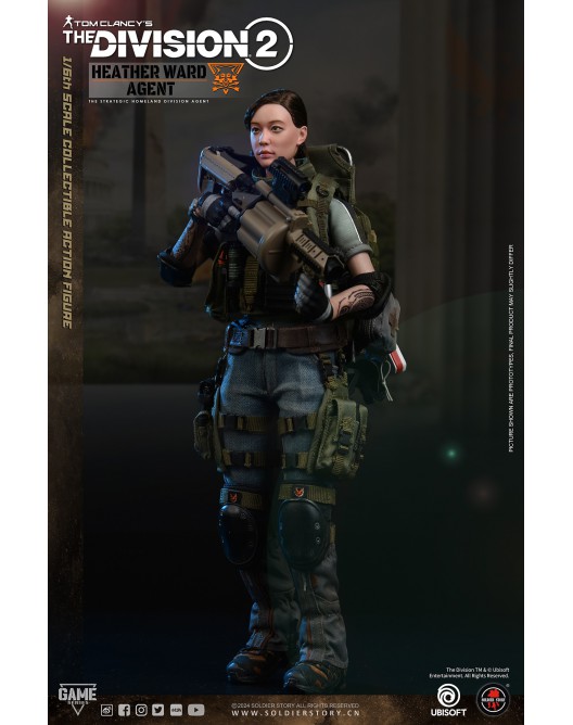 thedivision2 - NEW PRODUCT: SOLDIER STORY SSG009 1/6 Scale The Division 2 “ Heather Ward Agent” 121140w788h8722hh8z2jc-528x668