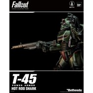 ThreeZero 3Z0774 1/6 Scale Fallout T-45 Hot Rod Shark Power Armor