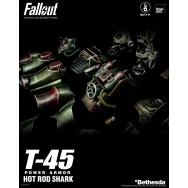 ThreeZero 3Z0774 1/6 Scale Fallout T-45 Hot Rod Shark Power Armor