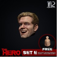 Premium Toys PM9018 1/12 Scale Hero Head sculpts (5 styles)