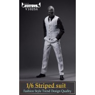 VORTOYS V1025 1/6 scale stripe suit set in 2 styles