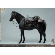LOGSHANJINSHU LS2022-02 1/6 Scale Horse with harness